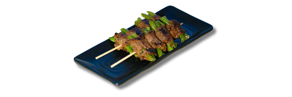 Brochette Boeuf Haricot Vert