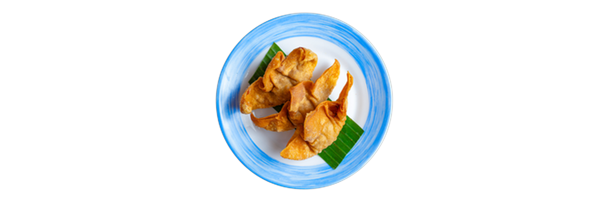 Ravioli Crevette Frit