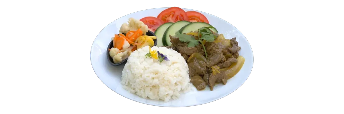 Riz au boeuf citronnelle
