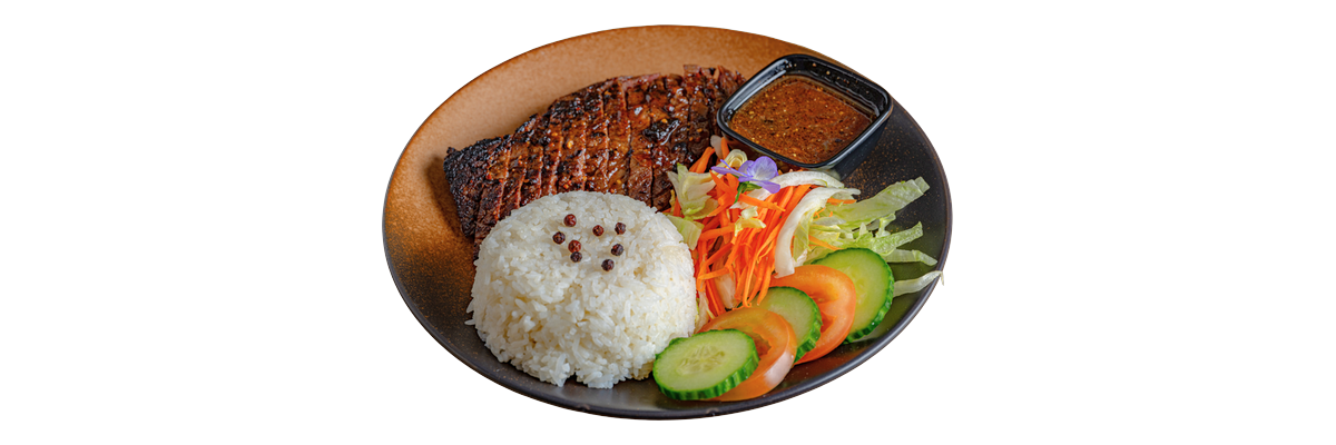Riz au Boeuf Grillé