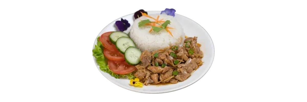 Riz Poulet Gingembre