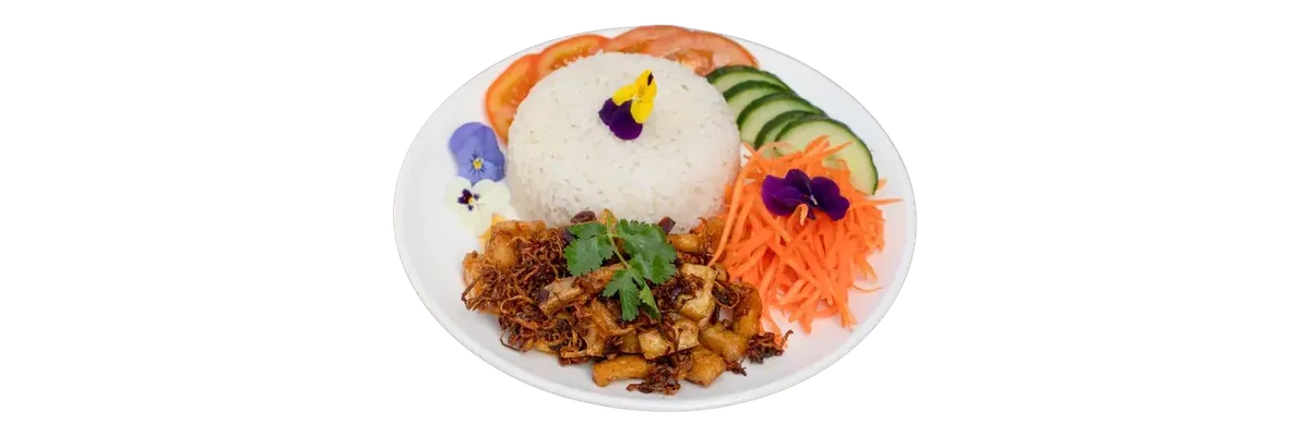 Riz Tofu Sauté Gingembre